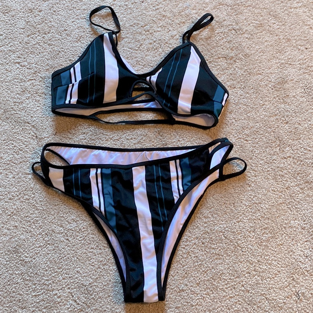 Two piece bathing suit
